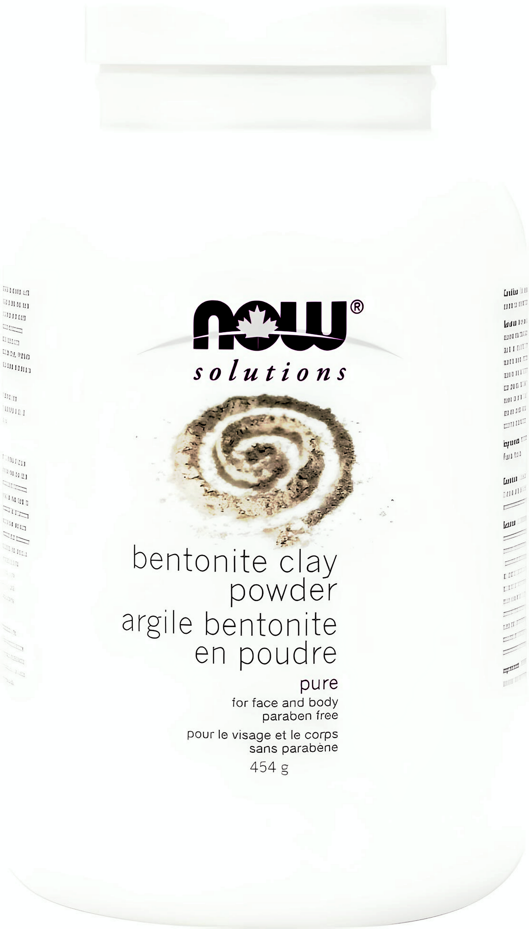 NOW Solutions Bentonite Clay Powder (454g)