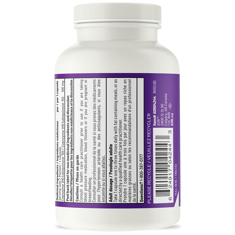 AOR Coenzyme Q10 (60 Veg Caps)