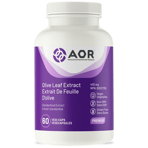 AOR Olive Leaf Extract (60 Veg Caps)