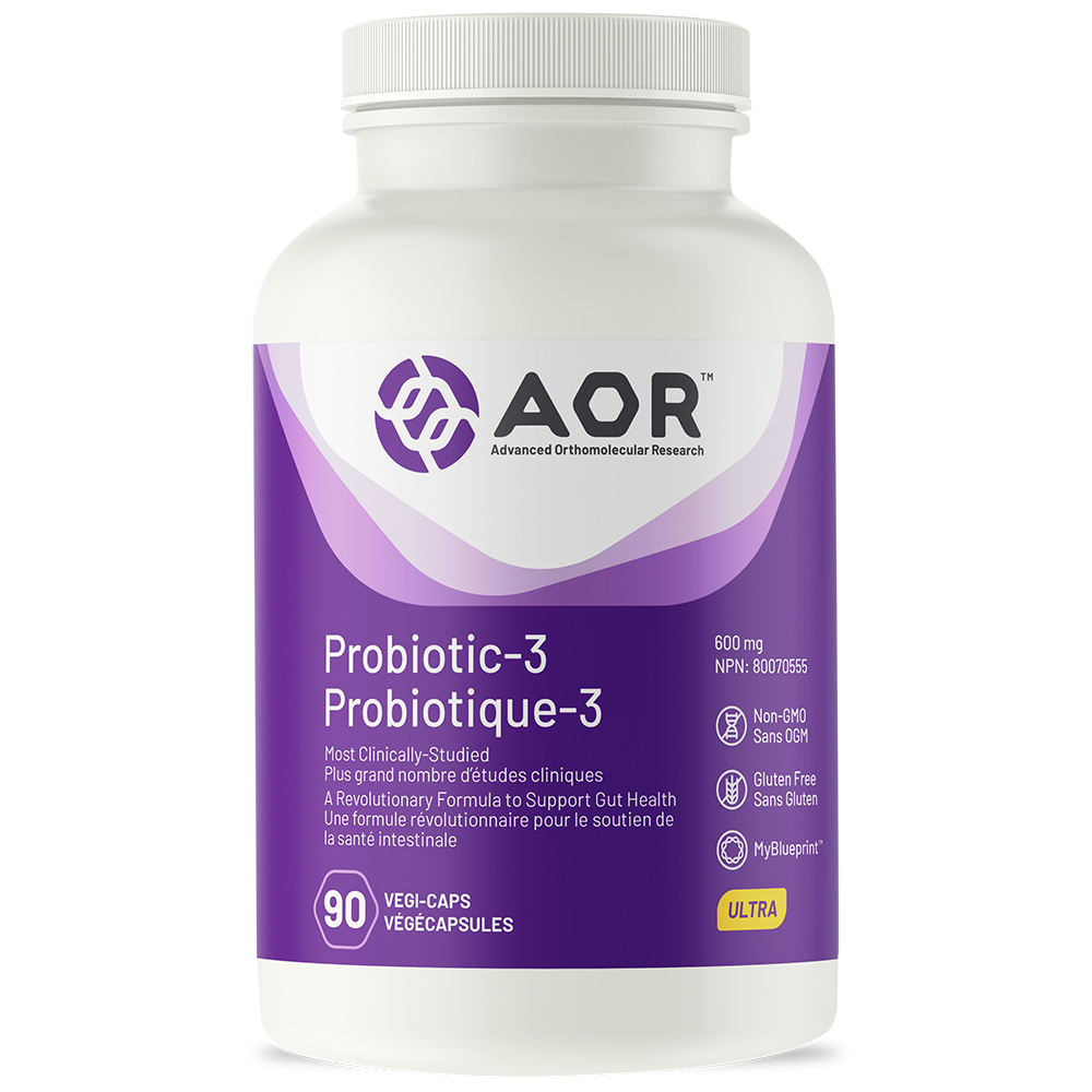 AOR Probiotic-3 (90 Veg Caps)