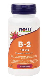 NOW Foods B-2 100mg (100 Caps)