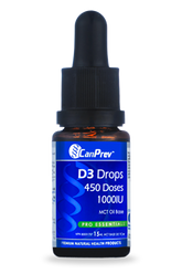 CanPrev D3 Drops 1000IU MCT Base (15ml)