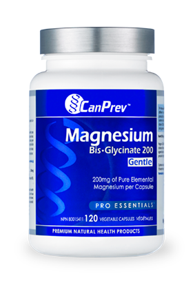 CanPrev Magnesium Bis-Glycinate 200 Gentle (VegCaps)