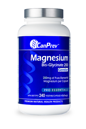 CanPrev Magnesium Bis-Glycinate 200 Gentle (VegCaps)