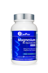 CanPrev Magnesium Bis-Glycinate 200 Gentle (VegCaps)