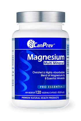 CanPrev Magnesium Multi-Mineral (120 VegCaps)