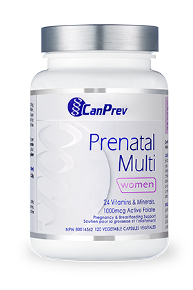 CanPrev Women's Prenatal Multi Vitamin (120 VegCaps)