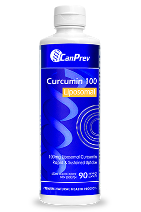 CanPrev Curcumin 100 Liposomal in Peach Flavour - 45 Servings (225 ml)