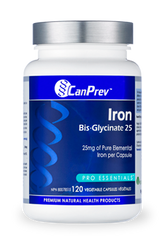 CanPrev Iron Bis-Glycinate 25 (120 VegCaps)