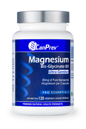 CanPrev Magnesium Bis-Glycinate 80 Ultra Gentle