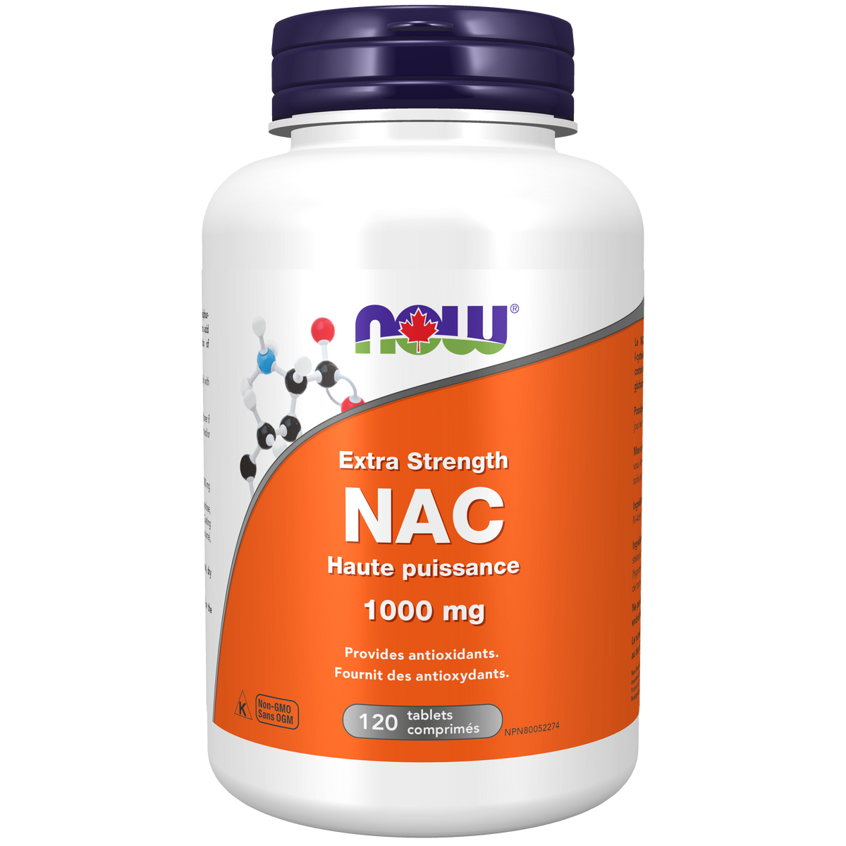 NOW Foods NAC Extra Strength 1000mg (120 Tablets)