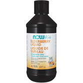 NOW Kids Elderberry Liquid with Zinc (237mL)