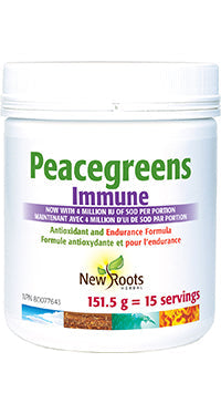 New Roots Herbal Peacegreens Immune Powder