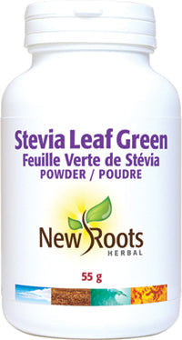 New Roots Herbal Stevia Leaf Green (55g Powder)