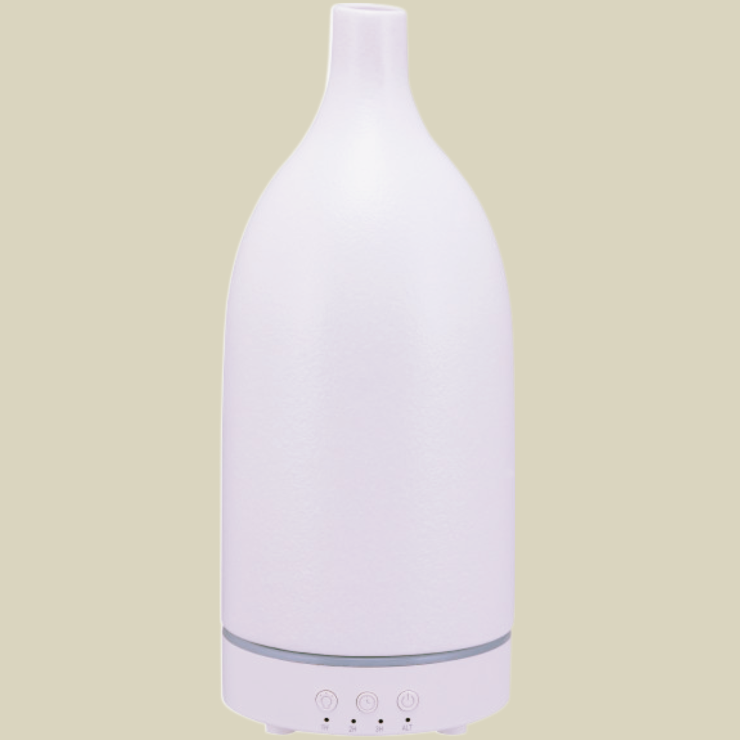 NOW Solutions Ceramic Stone Diffuser - White