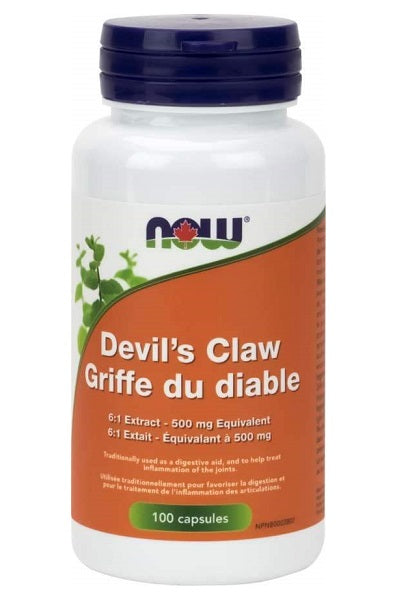 NOW Foods Devil's Claw - 500mg (100 VegCaps)