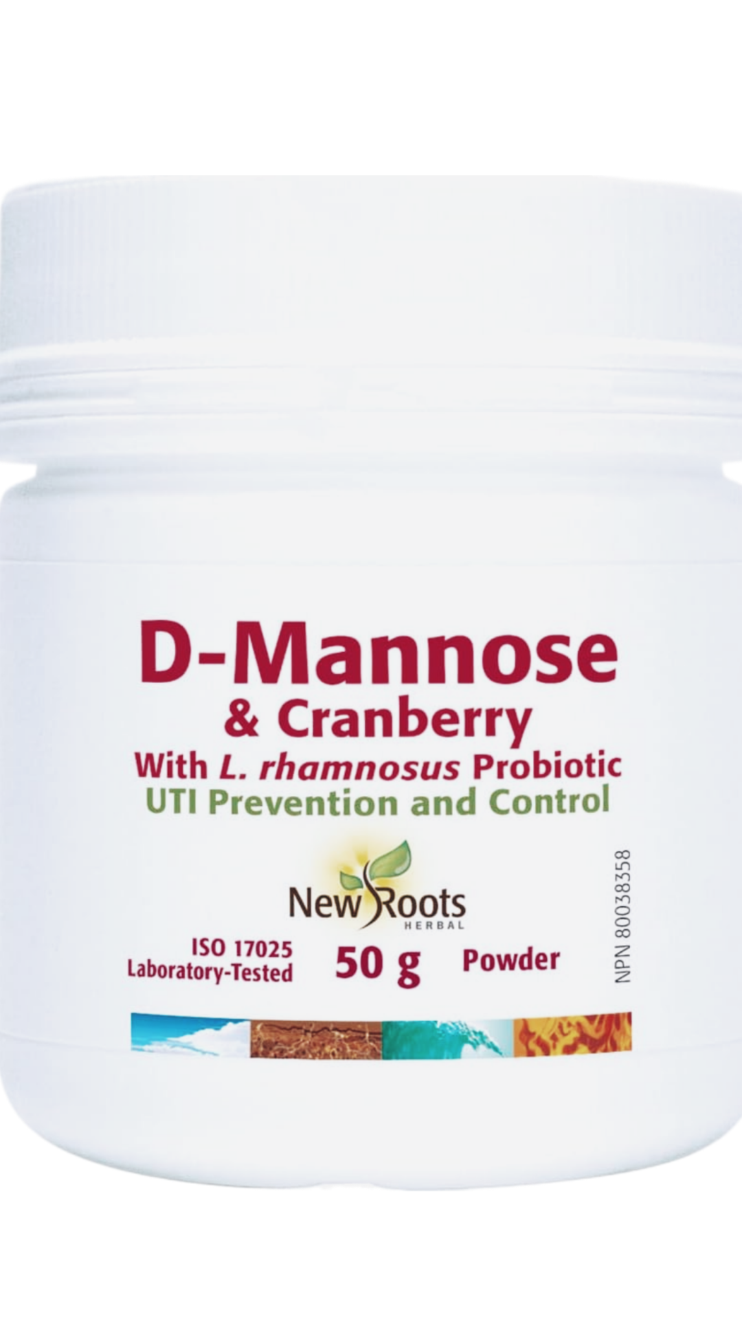 New Roots Herbal D-Mannose & Cranberry (50g Powder)