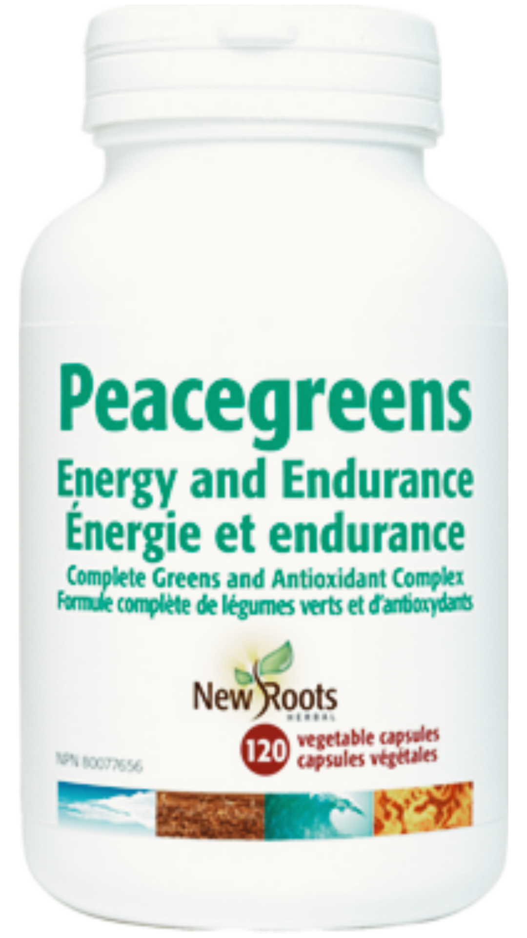 New Roots Herbal Peacegreens - Energy and Endurance