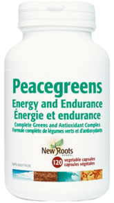 New Roots Herbal Peacegreens - Energy and Endurance