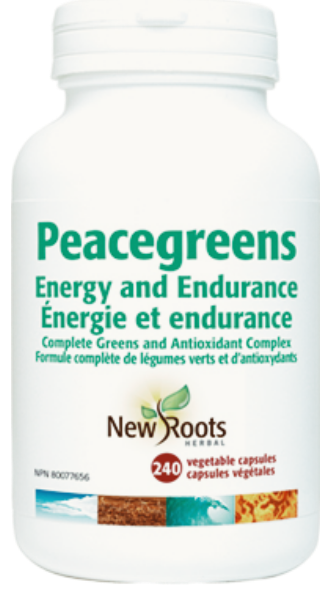 New Roots Herbal Peacegreens - Energy and Endurance