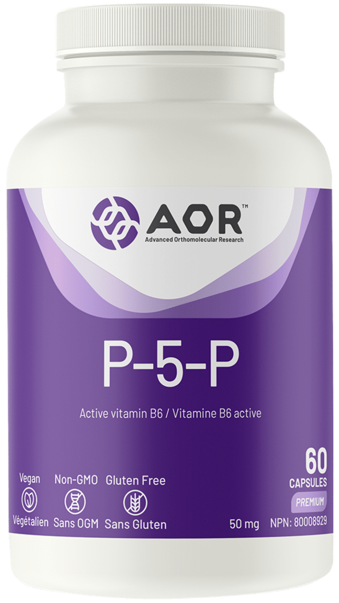 AOR P-5-P (60 Veg Caps)