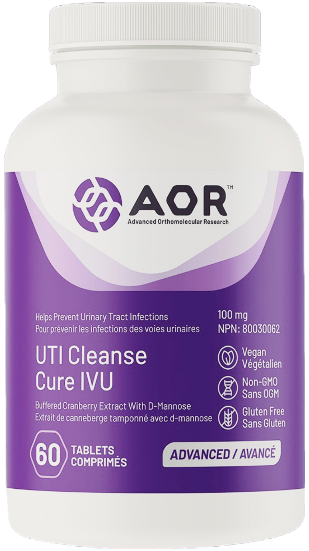 AOR UTI Cleanse (60 Tablets