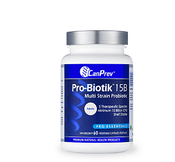 CanPrev Pro-Biotik 15B Probiotic (60 VegCaps)