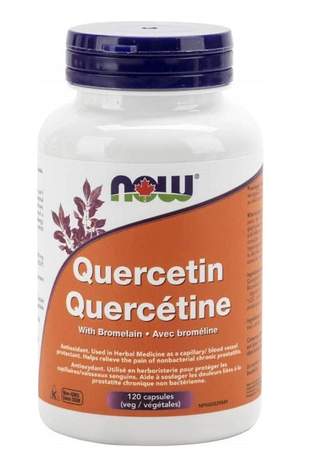 NOW Foods Quercetin with Bromelain (120 VegCaps)