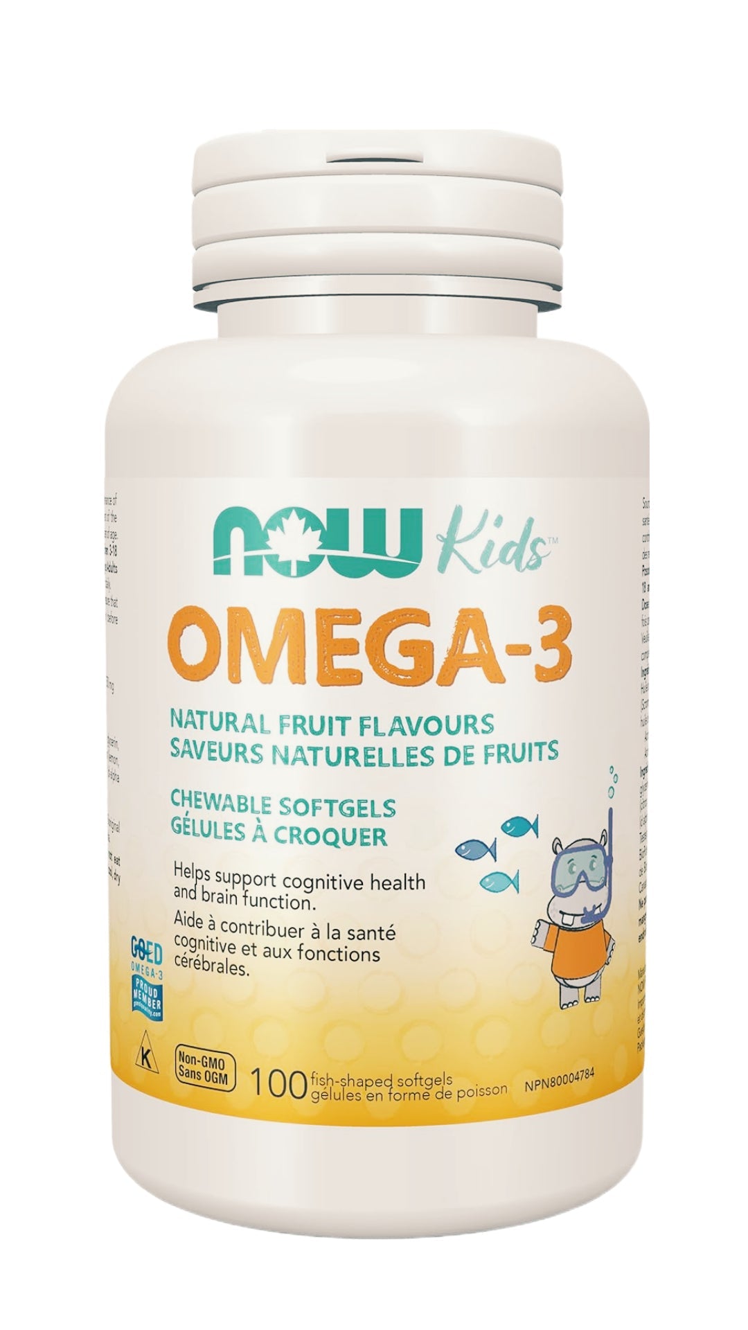 NOW Kids Omega-3 (100 Softgels)