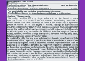 AOR ALCAR - N-acetyl-L-carnitine (120 Veg Caps)