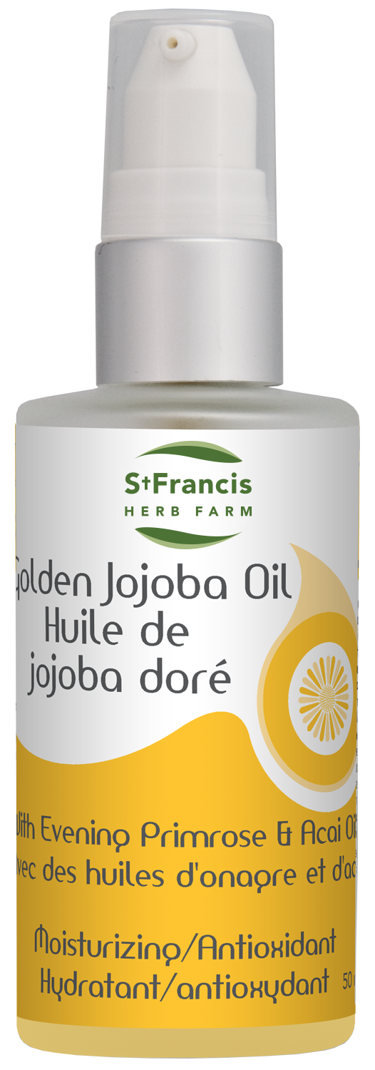 St. Francis Herb Farm Golden Jojoba Oil (50 ml)