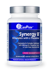 CanPrev Synergy B-Complex with L-Theanine (60 VegCaps)