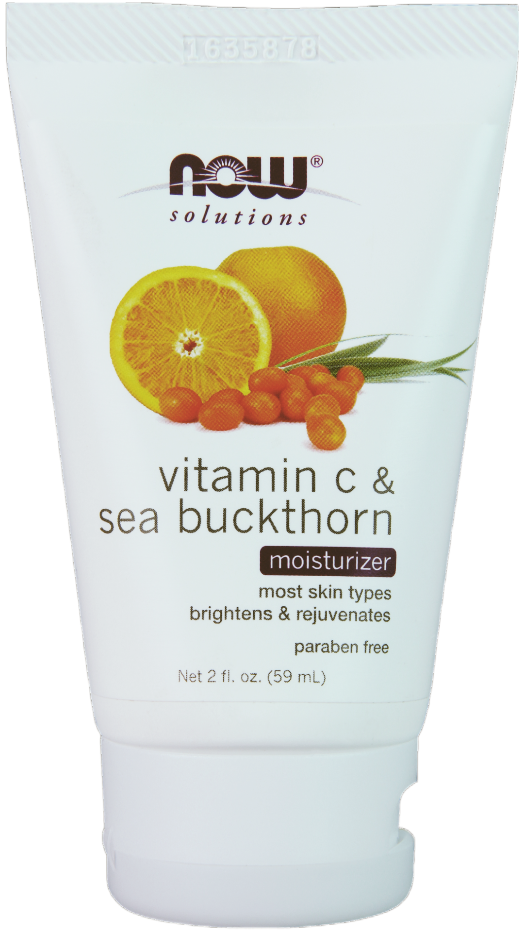 NOW Solutions Vitamin C and Sea Buckthorn Moisturizer (59mL)