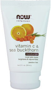 NOW Solutions Vitamin C and Sea Buckthorn Moisturizer (59mL)