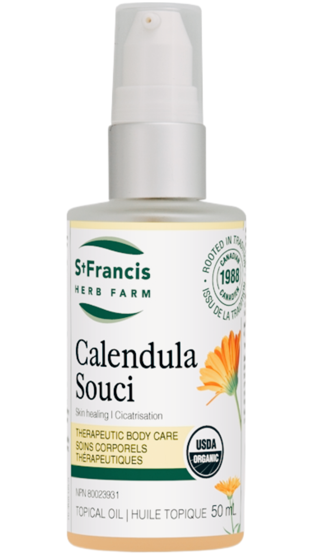 St. Francis Herb Farm Calendula Oil (50 ml)