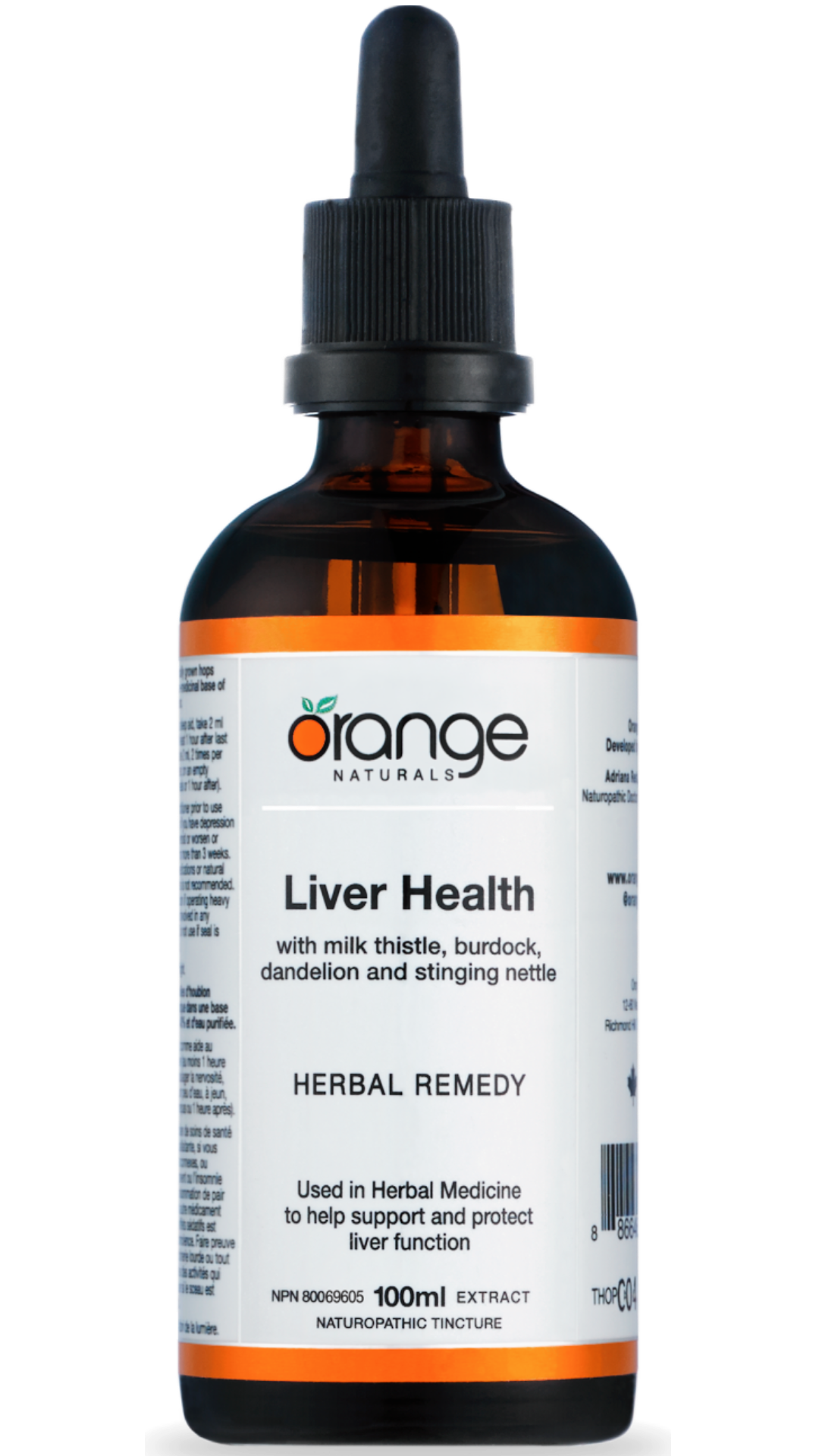 Orange Naturals Liver Health Tincture 100ml