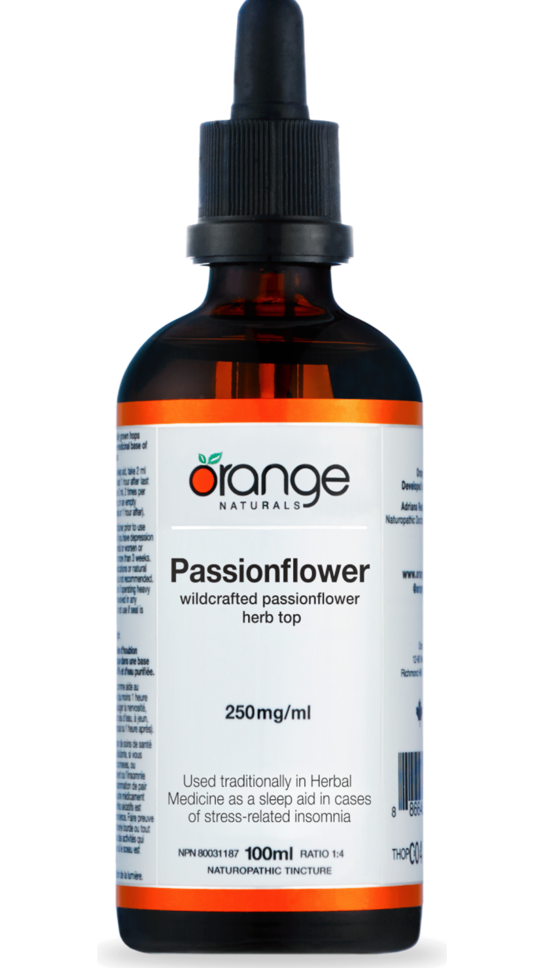 Orange Naturals Passionflower Tincture (100ml)