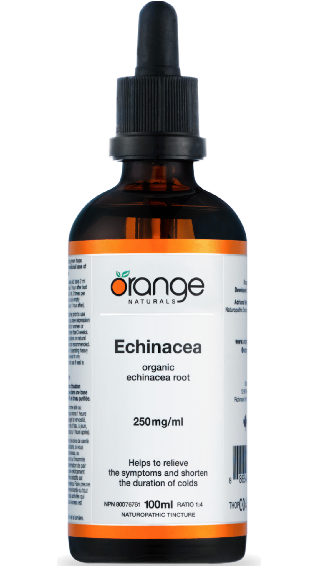 Orange Naturals Echinacea Tincture (100ml)