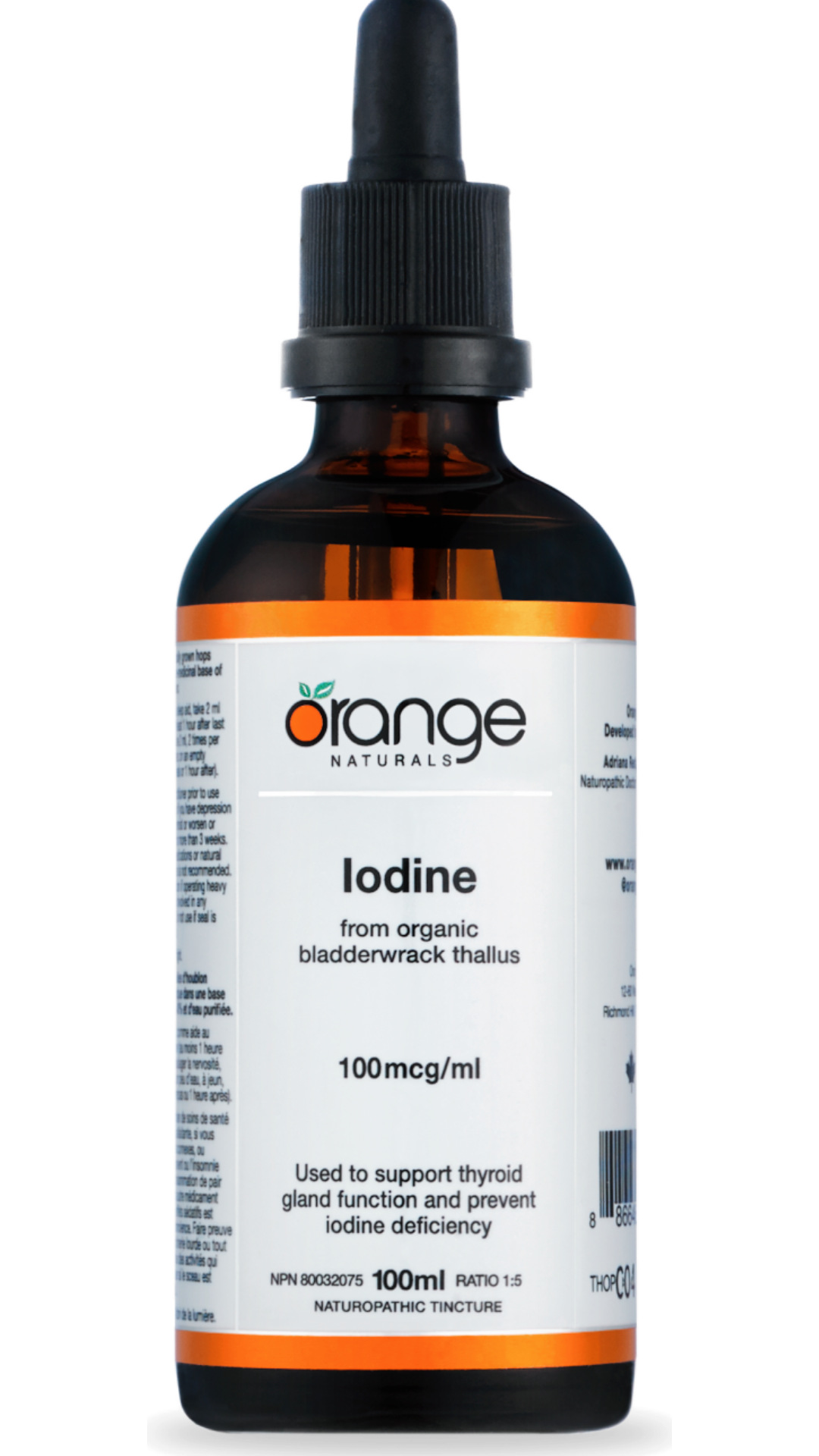 Orange Naturals Iodine Tincture (100ml)