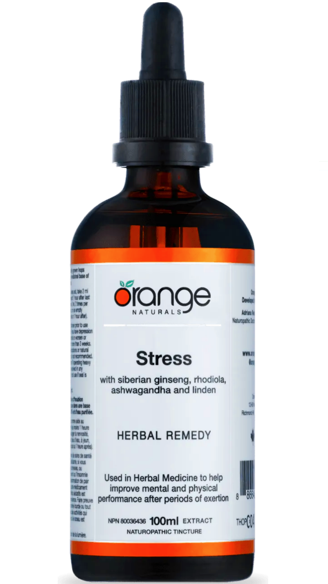 Orange Naturals Stress Tincture 100ml