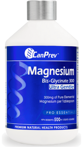 CanPrev Magnesium Bis-Glycinate 300 Ultra Gentle (500ml Liquid)