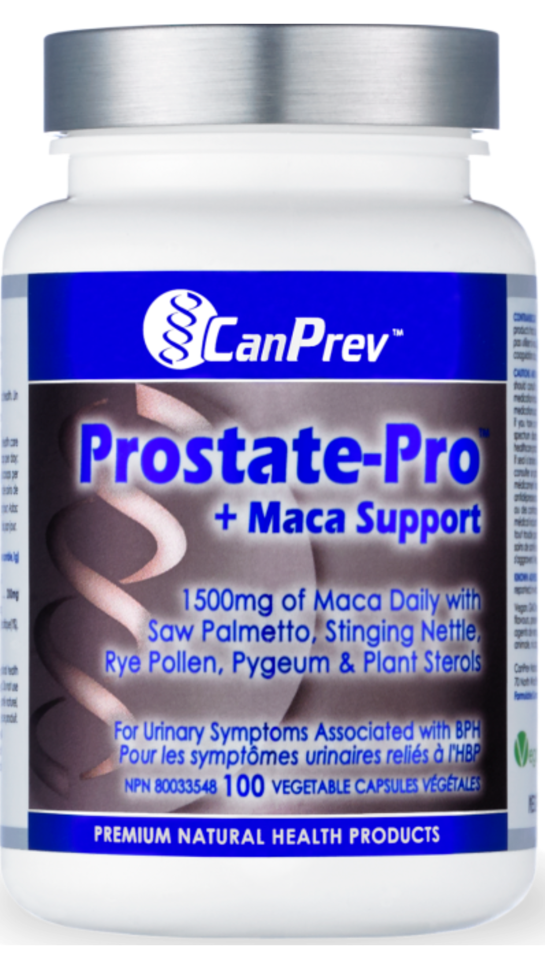 CanPrev Prostate-Pro + Maca Support (100 VegCaps)