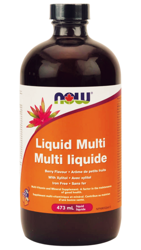 NOW Foods Adults Liquid Multi Berry (473ml) - EXPIRES FEBRUAURY 2024