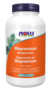 NOW Supplements Magnesium Bisglycinate Powder (227g)