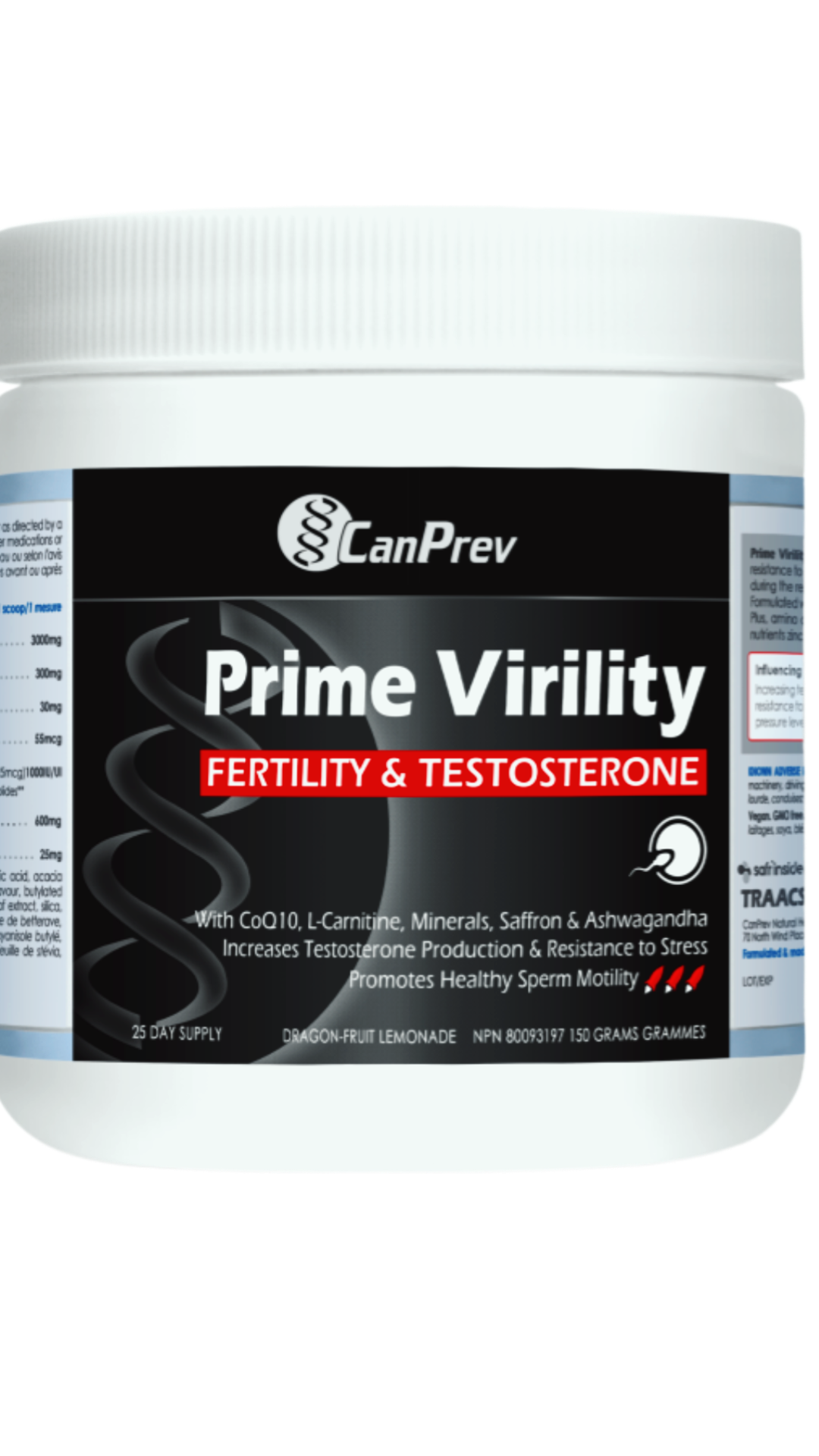 CanPrev Prime Virility - Fertility & Testosterone