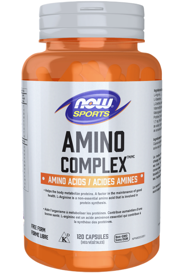 NOW Sports Amino Complex (120 Caps)