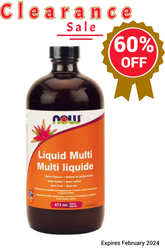 NOW Foods Adults Liquid Multi Berry (473ml) - EXPIRES FEBRUAURY 2024