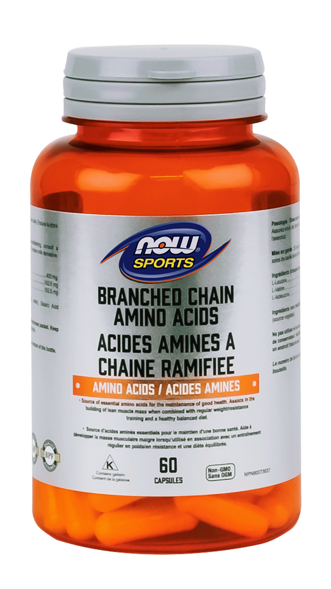 NOW Sports Branched Chain Amino Acids (60 Caps)