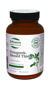 St. Francis Herb Farm Fenugreek - Blessed Thistle (60 Veg Caps)