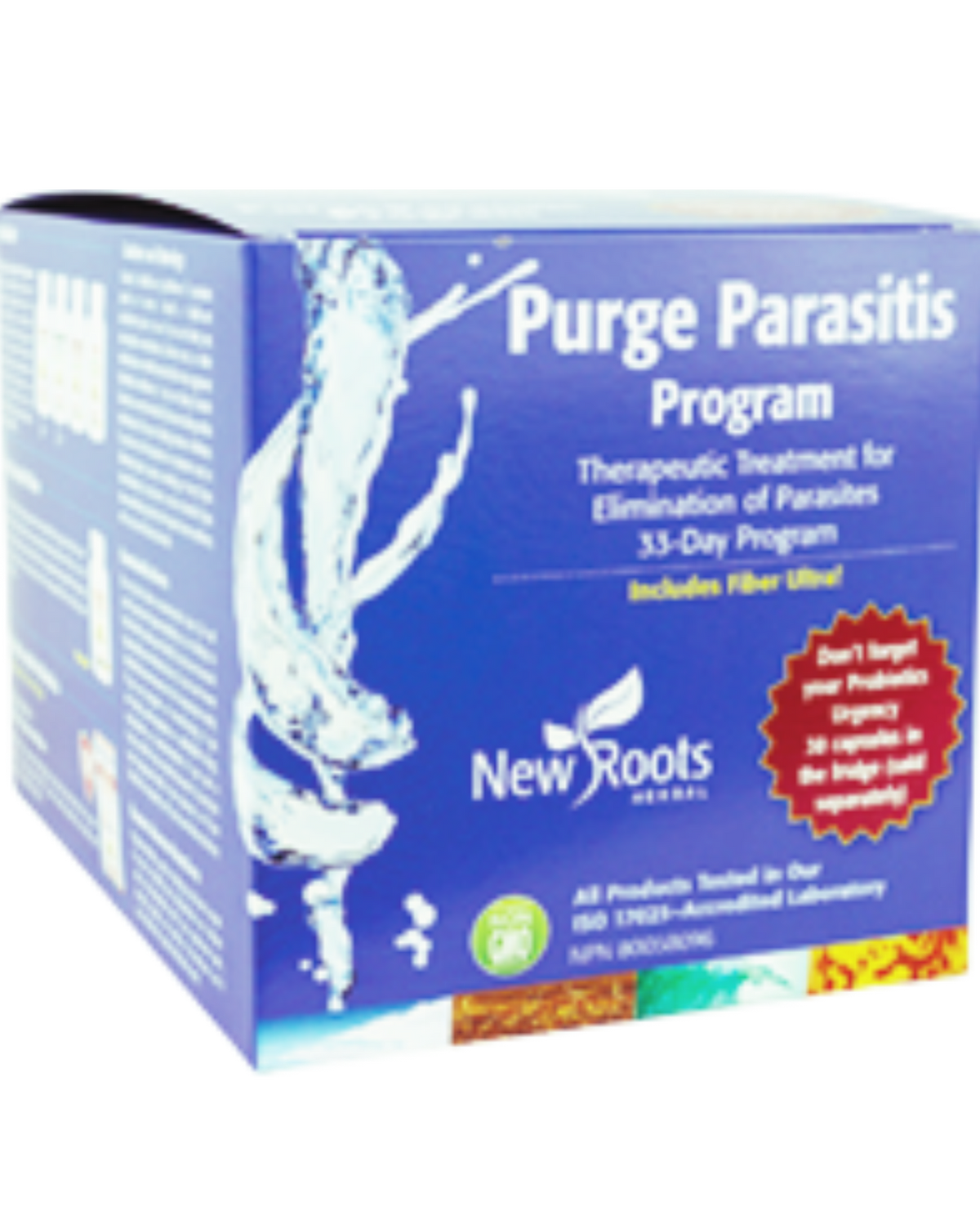 New Roots Herbal Purge Parasitis 33 Day Program Kit